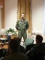 Leutenant Colonel Mikls Szab Transport Helicopter Battalin commander presentation