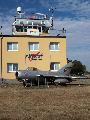 Hradec Kralove Airport, Tower, and MIG-15 Relick