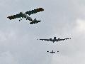 Storch and Ju-52M and Nord 3202